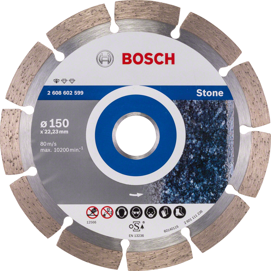 Bosch Standard for Stone diamantskæreskive 150 mm.