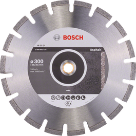 Bosch Standard til asfalt diamantskæreskive 300 mm.