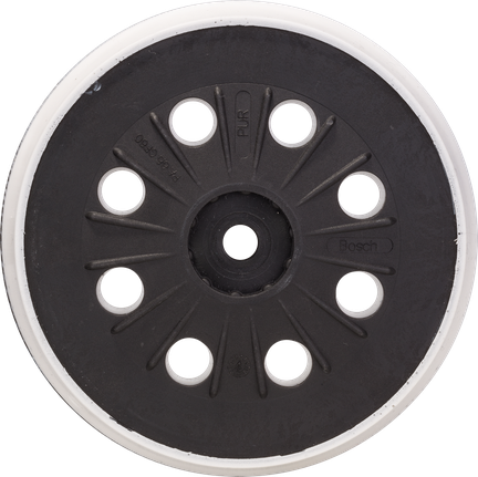 Bosch bagskive mellemhård 125 mm med 8 huller.