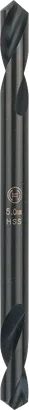 Bosch dobbeltendet bor 5 mm HSS.
