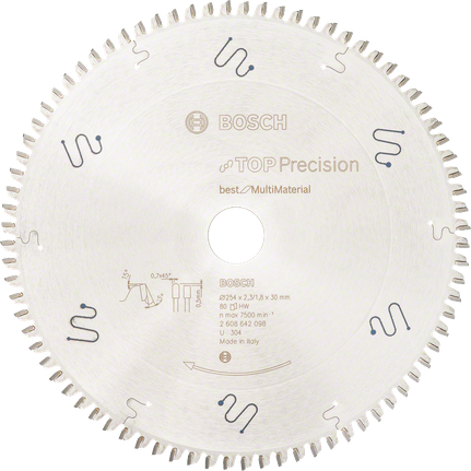 Bosch Top Precision Best til Multi Material rundsavklinge.