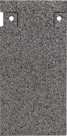 Bosch finslibeplade for glat finish.