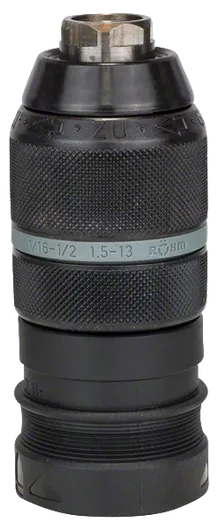 Bosch nøglefri borepatron med SDS-adapter til boremaskiner.