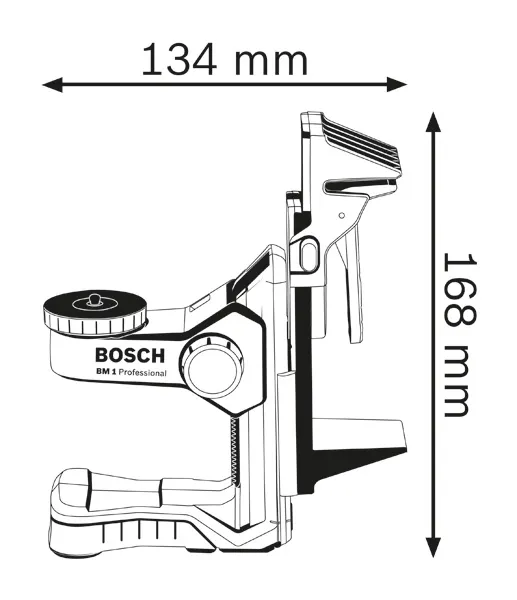 Diagram over monteringsbeslag.