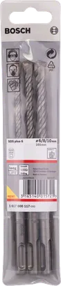 Bosch 3-delt SDS plus-5 hammerboresæt 6/8/10 mm.