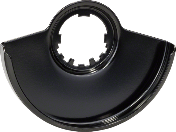 Bosch beskyttelsesskærm uden afdækning, 125 mm til slibning.