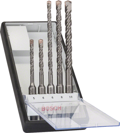 Bosch 5-delt Robust Line SDS plus-5 boresæt.