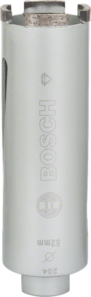 Bosch diamanttørkerneskærer G 1/2 tommer, 52 mm diameter.