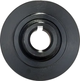 Bosch spændflange for sikker skivefastgørelse.