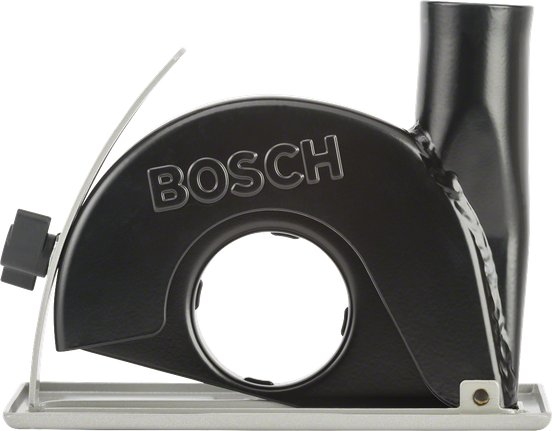 Bosch vinkelsliber støvudsugningsbeskytter.