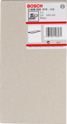 Bosch slibeblad til GSS 230.
