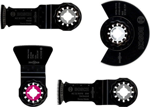 Bosch 4-delt gulv- og installationstilbehørssæt.