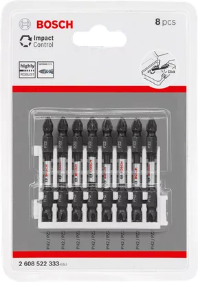 Bosch PH2 8-delt slagskruetrækkerbits.