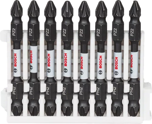 Bosch Impact Control skruetrækkerbitspakke med 8 dele, 65 mm.