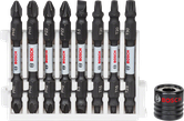 Bosch Impact Control skruetrækkerbitsæt, 9 dele assorteret.