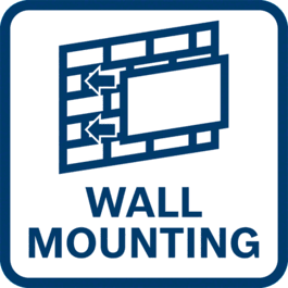 Vægmonteringsfunktion 