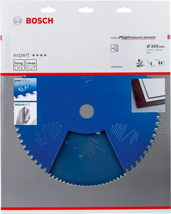 Bosch Expert til højtrykslaminat rundsavklinge 300×30-96.