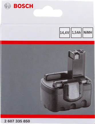 Bosch 14,4V 1,5Ah NiMH batteripakke til LD-værktøj.