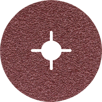 Bosch fiberslibeskive R444 til metal, kornstørrelse 24.