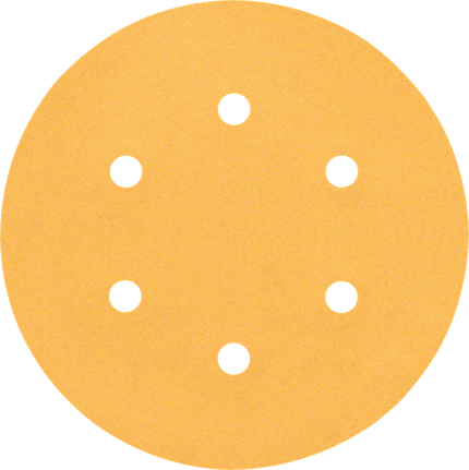 Bosch C470 slibeblad 150 mm 6 huller kornstørrelse 150.