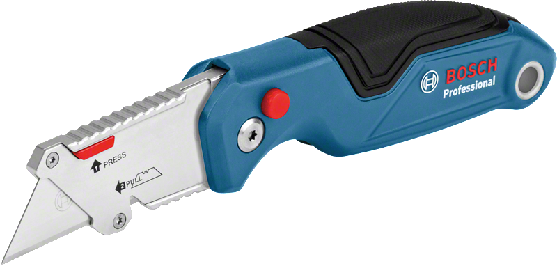 Bosch foldbar universalkniv med ergonomisk greb.