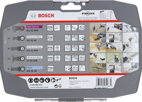 Bosch Starlock elektriker gipsvægssæt.