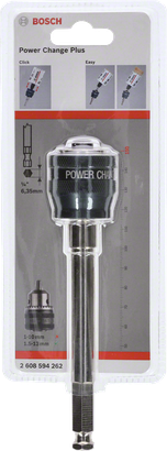 Bosch Power Change Plus forlængerstang 150 mm 6″ dorn 7/16″.