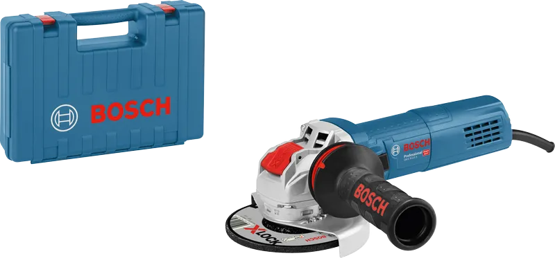 Bosch GWX 9-115 S vinkelsliber med kuffert.