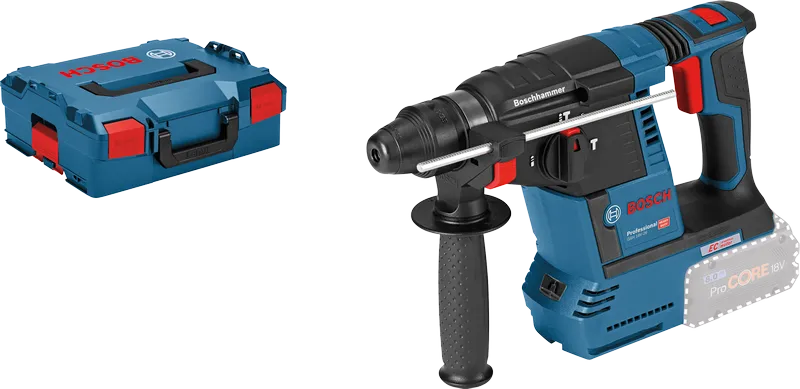 Bosch GBH 18V-26 borehammer med transportkuffert.
