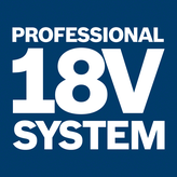Professionelt 18V-system.