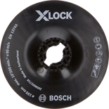 Bosch X-LOCK 150 mm slibeskive til vinkelslibere.