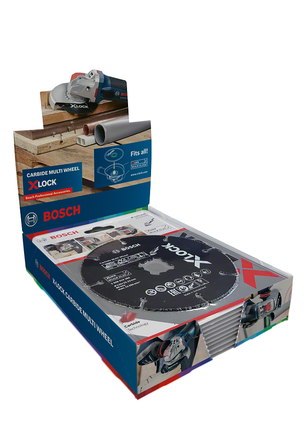 Bosch X-LOCK hårdmetal multihjul 3/8″.