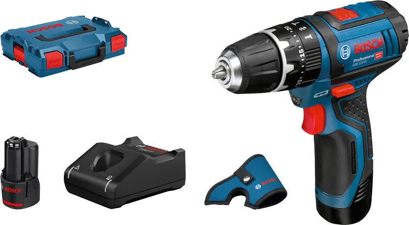 Bosch GSB 12V-15 akku-boremaskinesæt.
