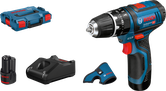 Bosch GSB 12V-15 akku-boremaskinesæt.
