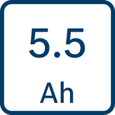 Bosch ProCORE 18V 5,5Ah batteripakke.