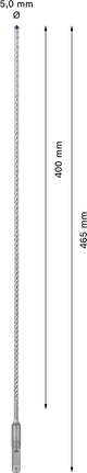 Bosch EXPERT SDS plus-7X 5x400x465 mm hammerbor.
