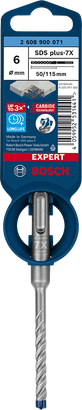 Bosch SDS plus-7X 6×50×115 mm hammerbor.