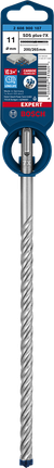 Bosch EXPERT SDS plus-7X 11×200×265 mm borehoved.