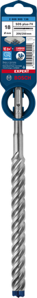 Bosch EXPERT SDS plus-7X 18×200×250 mm hammerbor.