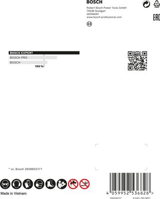 Bosch Expert diamantmetalskive 125×22,23 mm.