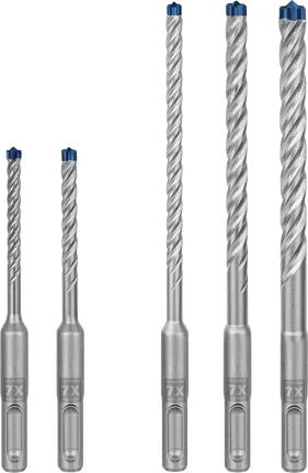 Bosch EXPERT SDS plus-7X hammerboresæt, 5 dele.