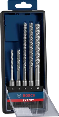 Bosch SDS plus-7X hammerboresæt 5/6/6/8/10 mm.
