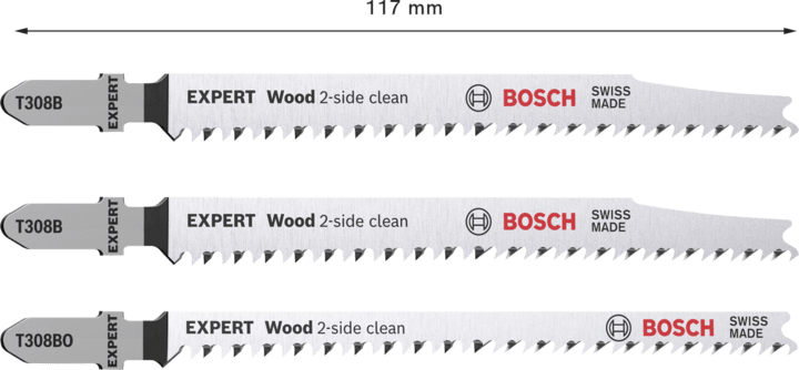 EXPERT Wood 2-side clean-sæt