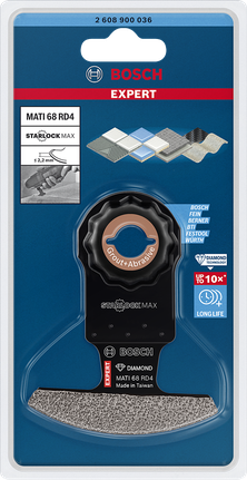 Bosch EXPERT Hjørneblad MATI 68 RD4 68×30 mm.