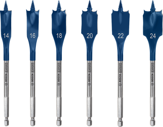 Bosch EXPERT Self Cut Speed spadeboresæt, 6 dele.