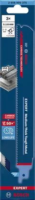 Bosch EXPERT S1155HHM 3/8″ savklinge til hård metal.