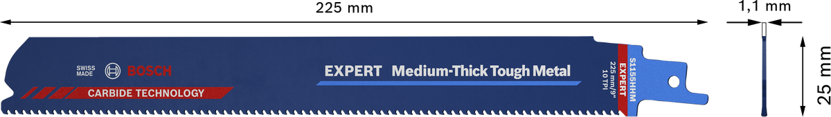 EXPERT Medium-Thick Tough Metal S1155HHM