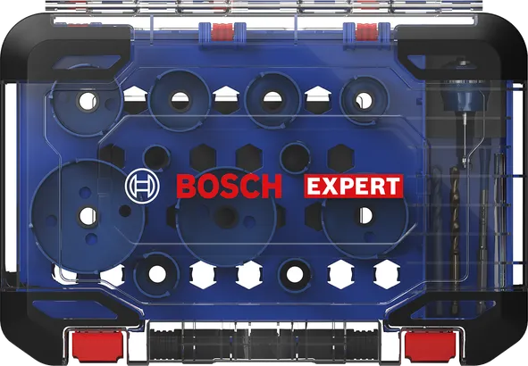 Bosch EXPERT hulsavsæt til byggematerialer, 15 dele.