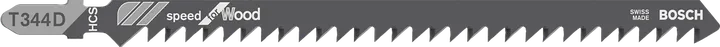Bosch T344D Speed for Wood stiksavklinge til hurtig træskæring.