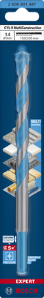 Bosch EXPERT CYL-9 MultiConstruction-bor 14×150×200 mm.